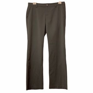 CAbi Career Trousers Size 14 Black Straight Leg